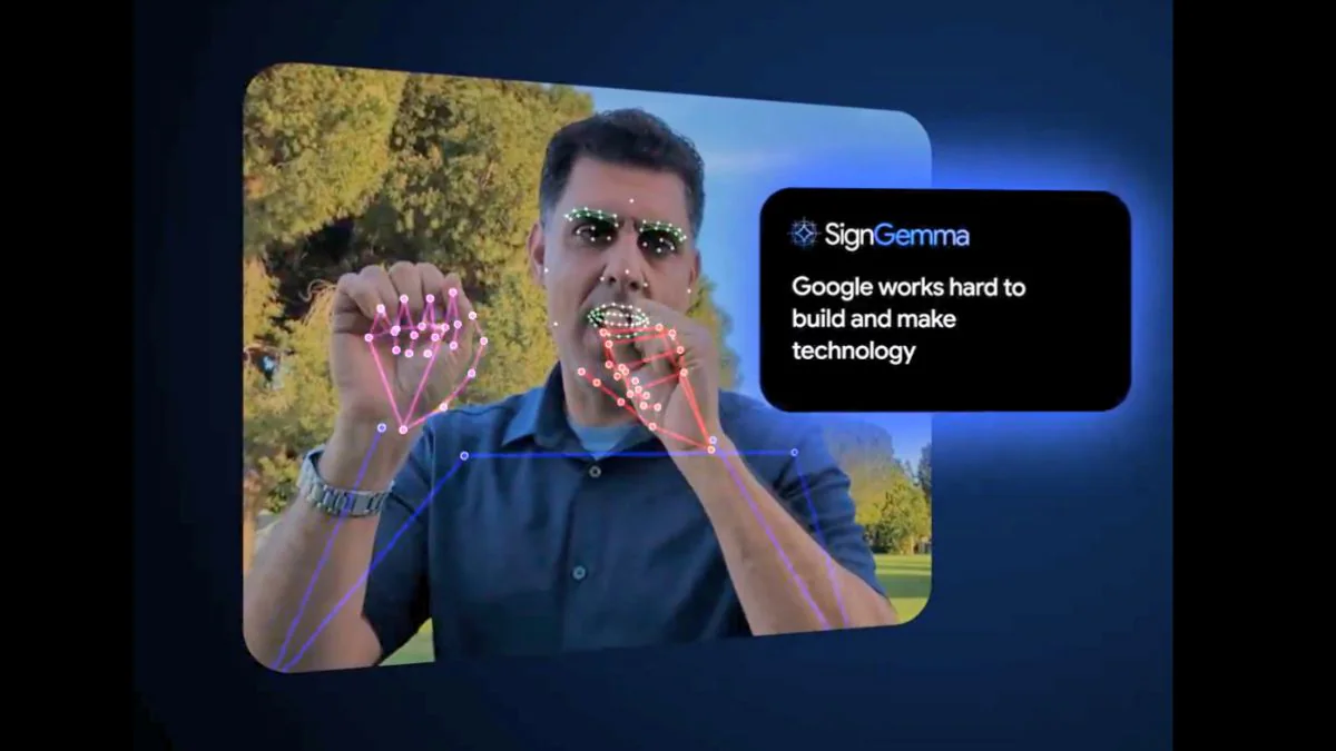 Google presenta SignGemma: inteligencia artificial que traduce el lenguaje de señas en texto en tiempo real